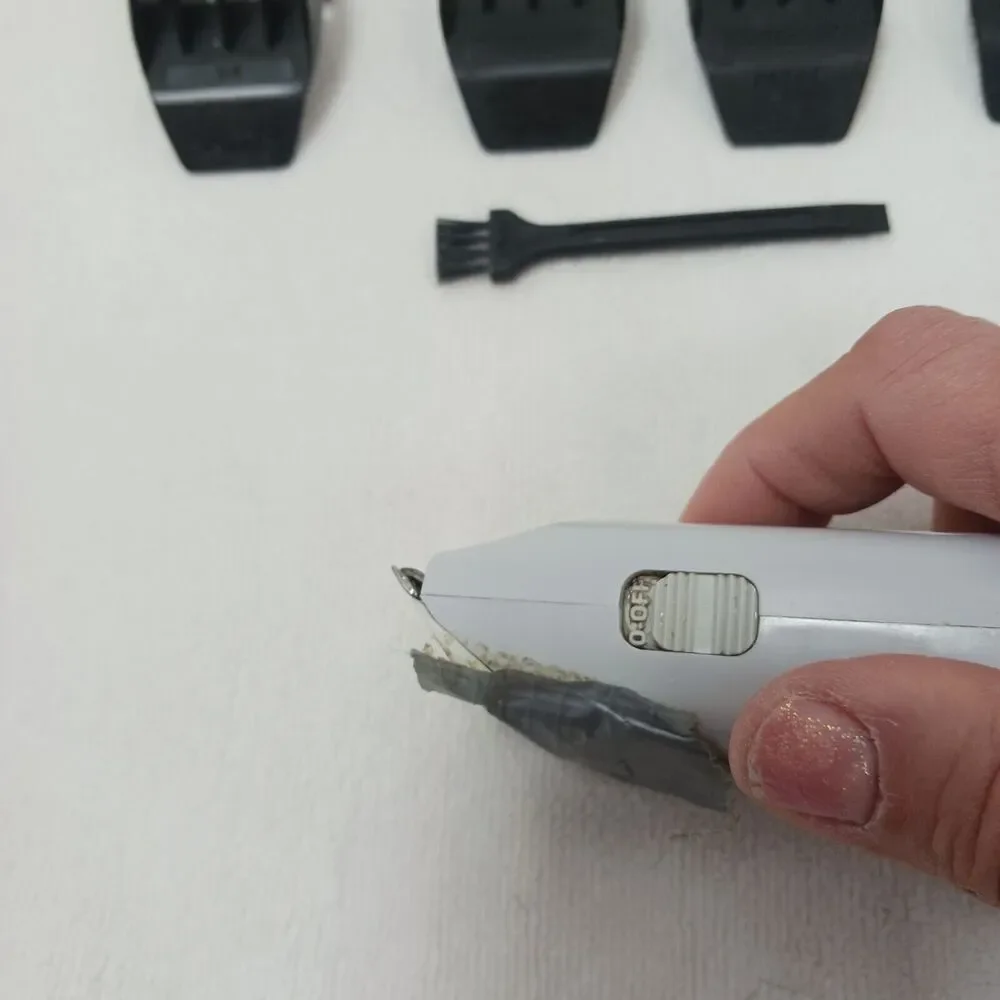 Wahl‎ Sterling Bullet Hair Trimmer 4 Attachments Cleaning Brush works EXCELLENT!